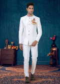MLS EMBROIDERED JODHPURI SUIT 2PCS