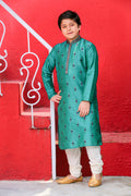 SILK KIDS KURTA PYJAMA