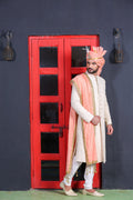 MLS SILK BLEND EMBROIDERED SHERWANI