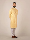 MLS Chikan Cotton Kurta Pyajama