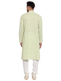 MLS Cotton Chikan Kurta