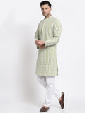 Cotton Chikan Kurta