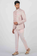 MLS Printed Jodhpuri Suit